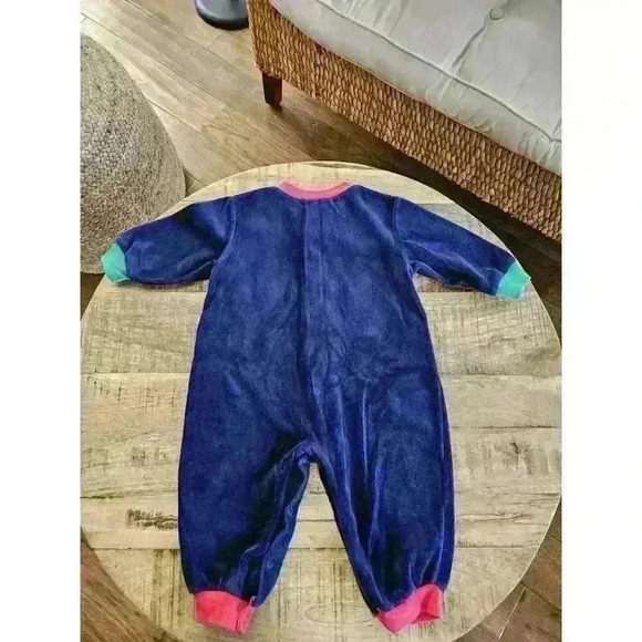 Vintage Baby Beluga New York Veloud Romper Baby Size 18 Months Dinosaurs - Picture 9 of 9